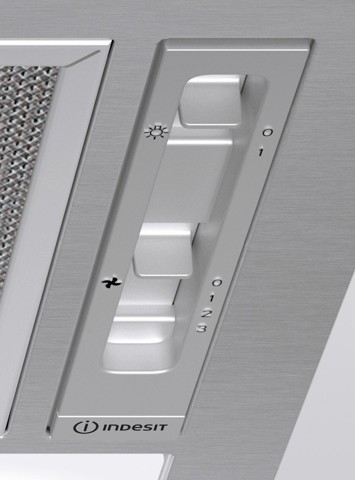 Indesit I CT 64LSS Incassato Acciaio inossidabile 224 m³/h C