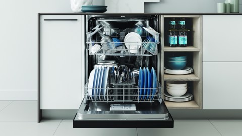 Indesit I3B L634 B A scomparsa parziale 14 coperti