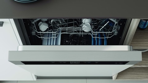 Indesit I3B L634 B lavastoviglie A scomparsa parziale 14 coperti D