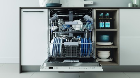 Indesit I3I D534A A scomparsa totale 14 coperti D