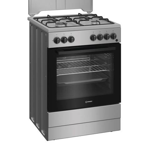 Indesit I6G3PMS Cucina A Elettrico Gas Acciaio inox