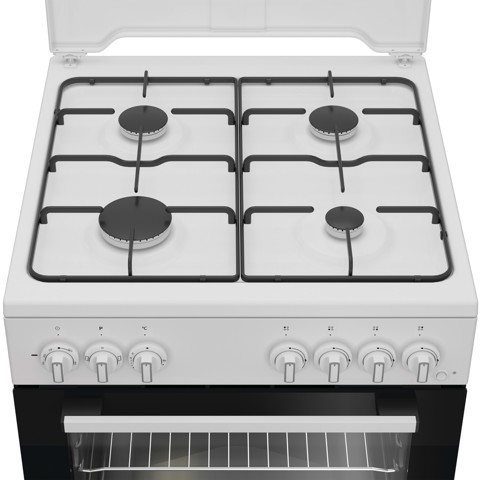 Indesit I6G3PMW Cucina A Elettrico Gas Bianco