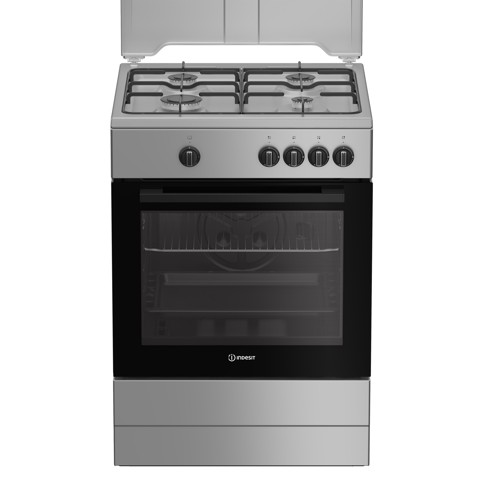 Indesit I6GGKMS Cucina A+ Gas Acciaio inox