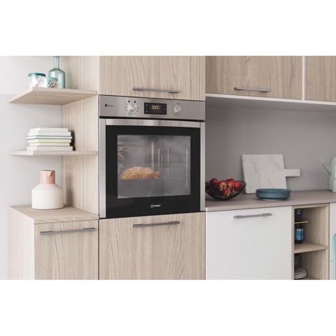 Indesit IFWS 5844 JH IX 71 L A+ Acciaio inossidabile