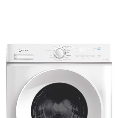 Indesit IMA 864 MY TIME IT 8kg, classe A, White, 1400 giri, Display Digitale