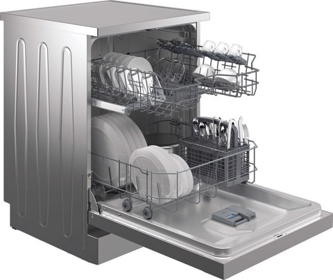 Indesit IN2FE13DT9S, lavastoviglie 60cm, Classe E, 13 coperti, Silver