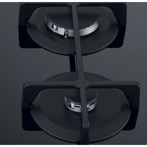 Indesit ING 61T/BK Nero Da incasso 59 cm Gas 4 Fornello(i)