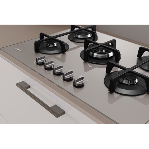 Indesit ING 72T/TD Marrone Da incasso 73 cm Gas 5 Fornello(i)