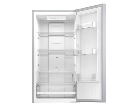 Indesit INKF 8251 S5E Frigorifero combinato a libera installazione, No Frost , 54 cm, Classe D, Silver, 42 db, h 204cm