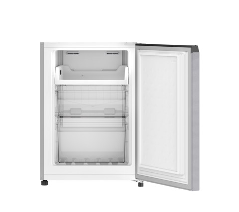 Indesit INKF 8251 S5E Frigorifero combinato a libera installazione, No Frost , 54 cm, Classe D, Silver, 42 db, h 204cm