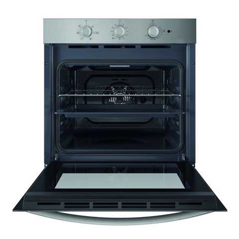 Indesit IO 2350H X Forno multifunzione inox, 6 Funzioni totali, Classe A, 66 Lt, pulizia Steam&Clean