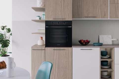 Indesit IO 235H B forno Multifunzione Mate 6Funzioni totali classe A 66Lt Idrolisi