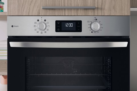 Indesit IO 258HS B forno multifunzione Inox 11Funzioni totali classe A+ 71Lt Funzione Vapore, Idrolisi