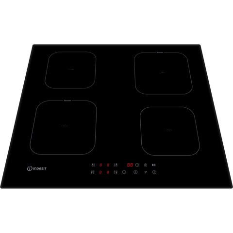 Indesit IS F 18Q60 NE Piano cottura a induzione 60cm, 4 zone, comandi +/-