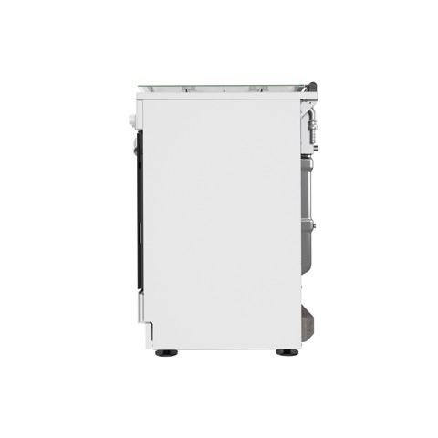 Indesit IS67G4PHW/E/1 Cucina Elettrico Gas Nero, Bianco A