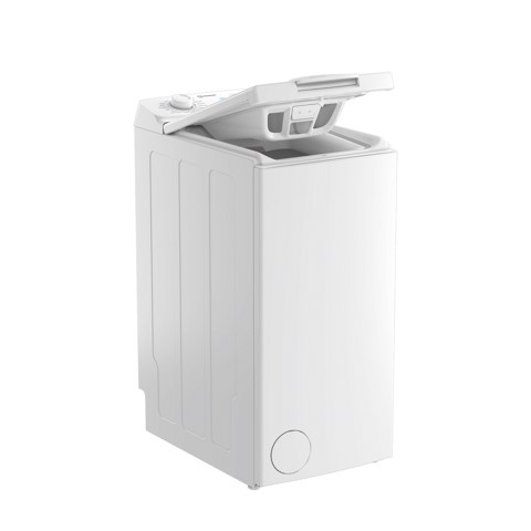 Indesit ITLPUSH 66W IT Top Loader 6kg, classe A, Motore Inverter, 1200 giri, display digitale, Soft Opening, Push&Go