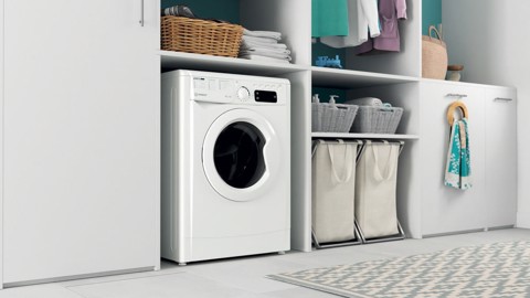 Indesit Lavasciuga a libera installazione EWDE 861483 W IT N - EWDE 861483 W IT N Made in Italy