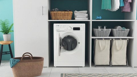 Indesit Lavasciuga a libera installazione EWDE 861483 W IT N - EWDE 861483 W IT N Made in Italy