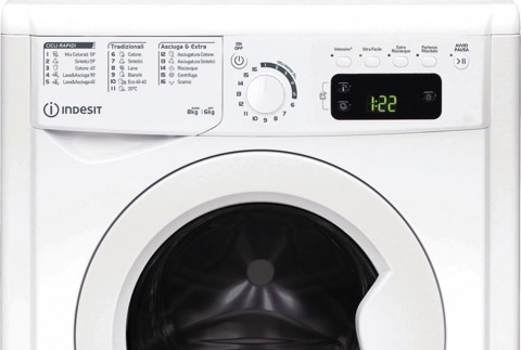 Indesit Lavasciuga a libera installazione EWDE 861483 W IT N - EWDE 861483 W IT N Made in Italy