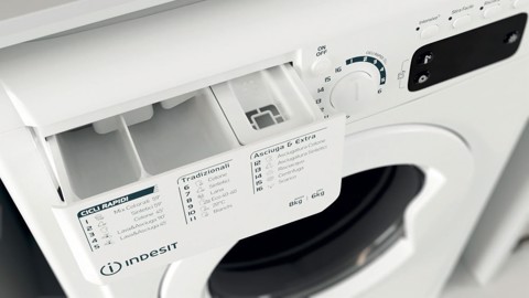Indesit Lavasciuga a libera installazione EWDE 861483 W IT N - EWDE 861483 W IT N Made in Italy