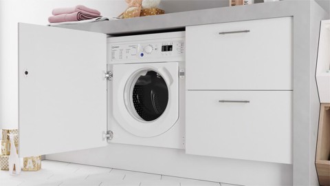 Indesit Lavasciuga da incasso BI WDIL 861485 EU - BI WDIL 861485 EU