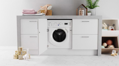 Indesit Lavasciuga da incasso BI WDIL 861485 EU - BI WDIL 861485 EU