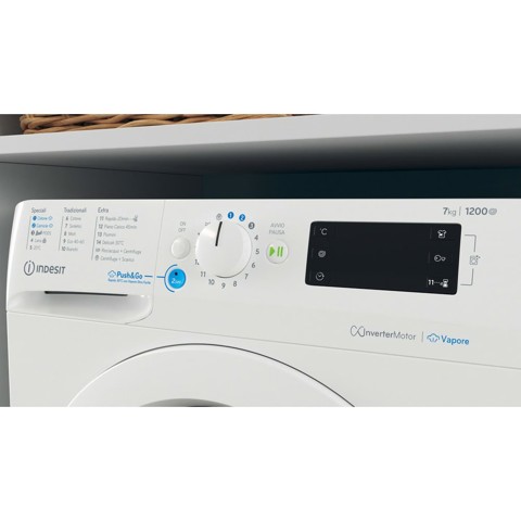 Indesit Lavatrice a libera installazione BWE 71295X WV IT - BWE 71295X WV IT