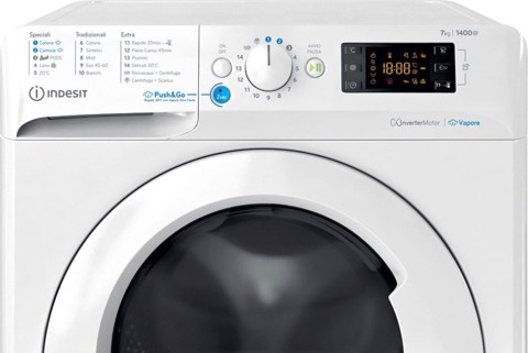 Indesit Lavatrice a libera installazione BWE 71496X WV IT - BWE 71496X WV IT