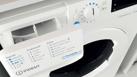 Indesit Lavatrice a libera installazione BWE 71496X WV IT - BWE 71496X WV IT
