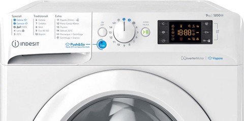 Indesit Lavatrice a libera installazione BWE 91296X WV IT - BWE 91296X WV IT