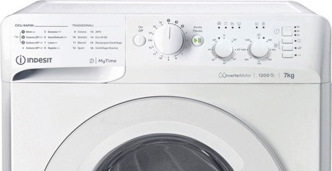 Indesit Lavatrice a libera installazione MTWC 71296 W IT - MTWC 71296 W IT