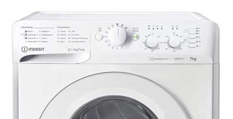 Indesit MTWC 71296 W IT lavatrice Caricamento frontale 7 kg 1200 Giri/min Bianco