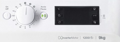 Indesit MTWE 91285 W IT lavatrice Caricamento frontale 9 kg 1200 Giri/min B Bianco