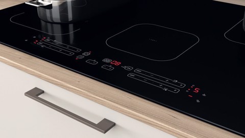 Indesit Piano cottura a induzione IB 21B77 NE - IB 21B77 NE Made in Italy