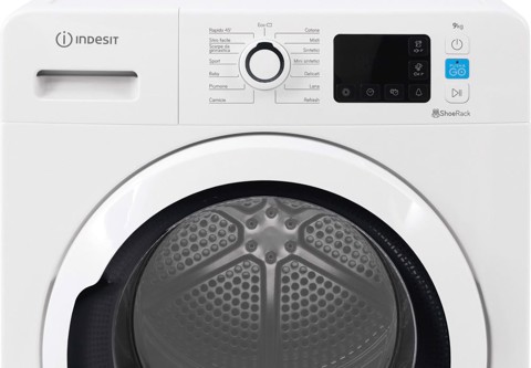 Indesit Push&GO Asciugatrice YT M11 92K RX IT - YT M11 92K RX IT
