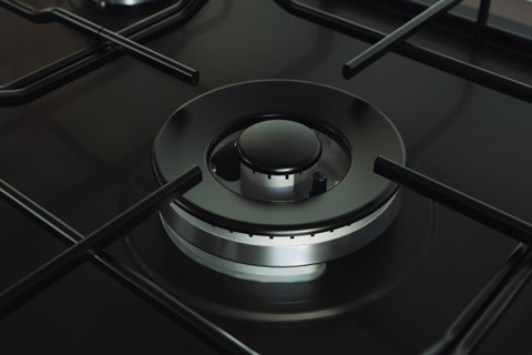 Indesit TH 752 /I (AN) Antracite Da incasso 75 cm Gas 5 Fornello(i)