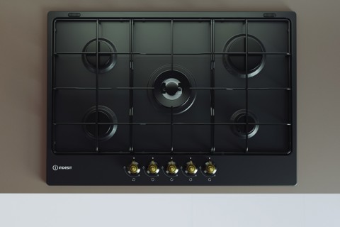 Indesit TH 752 /I (AN) Antracite Da incasso 75 cm Gas 5 Fornello(i)