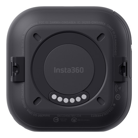 Insta360 GO Ultra Standard Black fotocamera per sport d'azione 4K Ultra HD 25,4 / 1,28 mm (1 / 1.28") Wi-Fi 52,9 g
