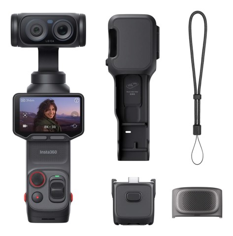 Insta360 Luna Ultra fotocamera per sport d'azione 200 MP 8K Ultra HD CMOS 25,4 / 1 mm (1 / 1") Wi-Fi 233 g
