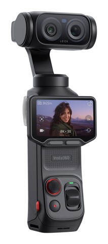 Insta360 Luna Ultra fotocamera per sport d'azione 200 MP 8K Ultra HD CMOS 25,4 / 1 mm (1 / 1") Wi-Fi 233 g