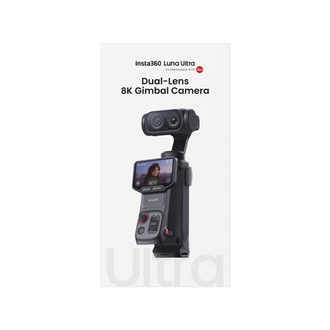 Insta360 Luna Ultra fotocamera per sport d'azione 200 MP 8K Ultra HD CMOS 25,4 / 1 mm (1 / 1") Wi-Fi 233 g