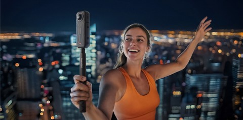 Insta360 X5 fotocamera per sport d'azione 72 MP 8K Ultra HD 25,4 / 1,28 mm (1 / 1.28") Wi-Fi 200 g