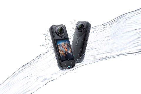 Insta360 X5 fotocamera per sport d'azione 72 MP 8K Ultra HD 25,4 / 1,28 mm (1 / 1.28") Wi-Fi 200 g