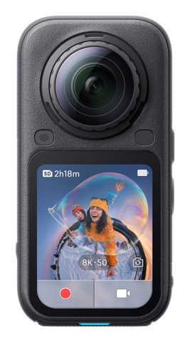 Insta360 X6 Standard Bundle 360 Camera, Black fotocamera per sport d'azione 8K Ultra HD 25,4 / 1,1 mm (1 / 1.1") 195 g