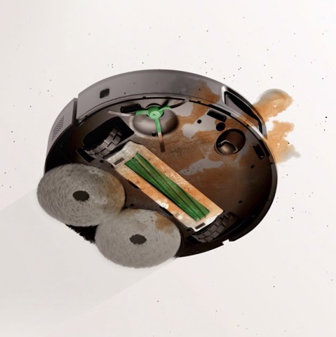 iRobot 505 Combo Plus Senza sacchetto Nero