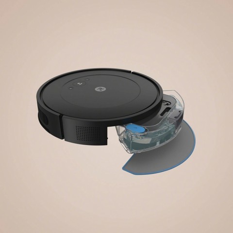 iRobot combo essential aspirapolvere robot Senza sacchetto Nero Aspira e Lava