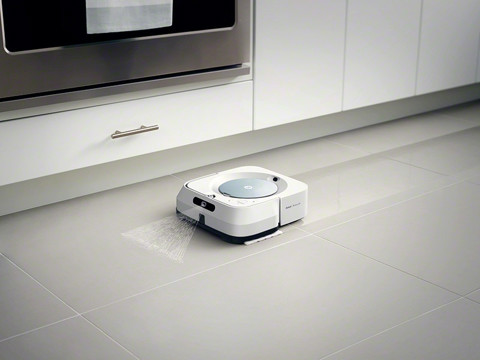 iRobot Braava Jet m6 aspirapolvere robot Combi Bianco