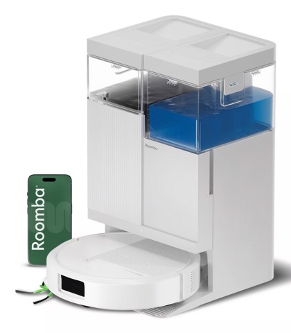 iRobot Roomba Plus 515 Combo Roboter + AutoWash Dock Bianco
