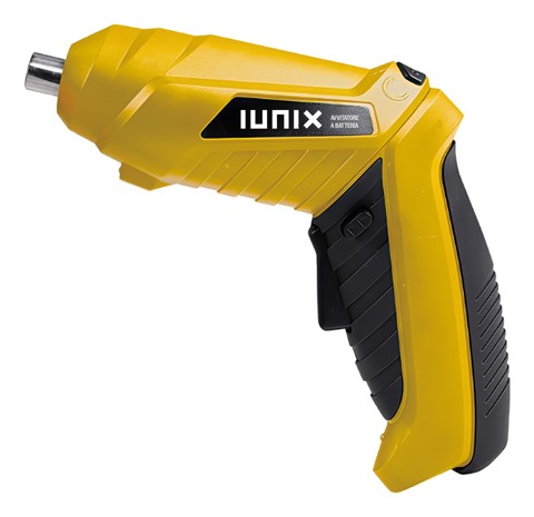 IUNIX XDVV42C cacciavite elettrico e avvitatore a impulso 250 Giri/min Nero, Giallo