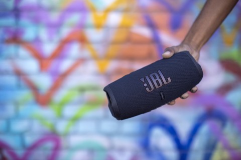 JBL CHARGE 5, Sistema audio portatile Waterproof e Dustproof stereo, Nero